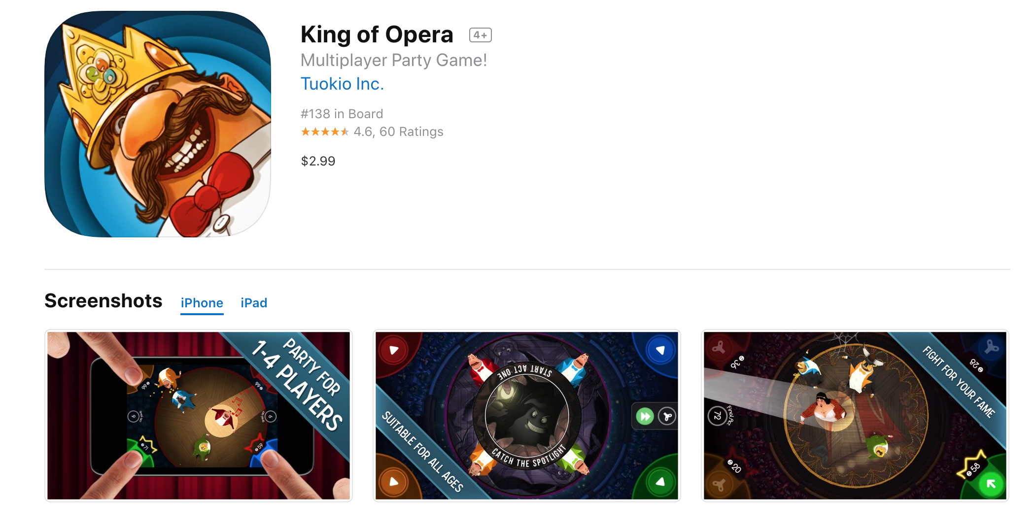 King of Opera - Multiplayer Party Game!::Appstore for