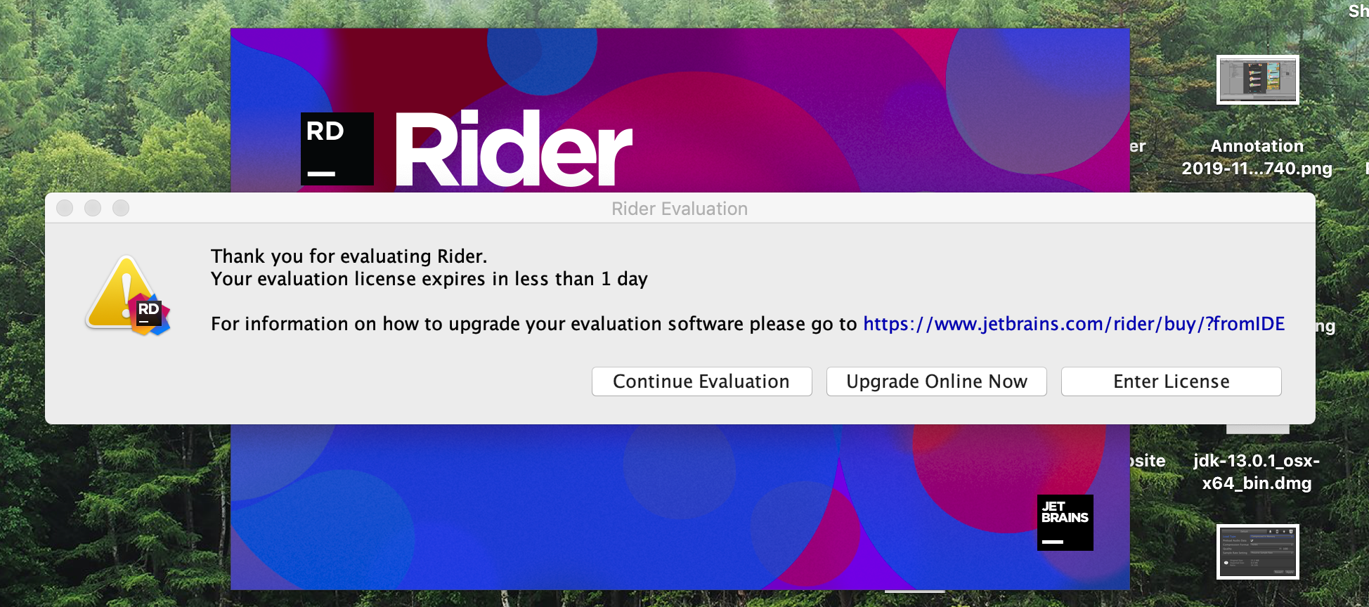 visual studio for mac vs rider