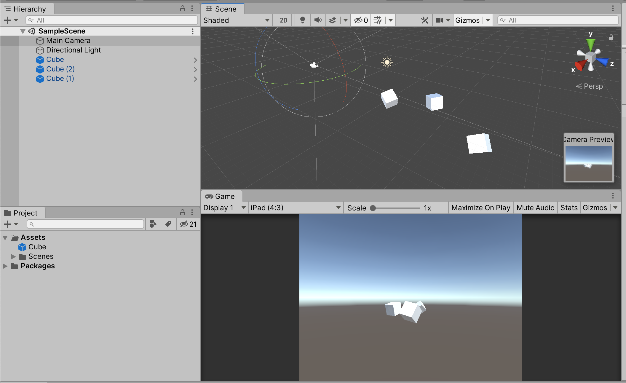 Hiding Game Objects In Unity's Hierarchy 