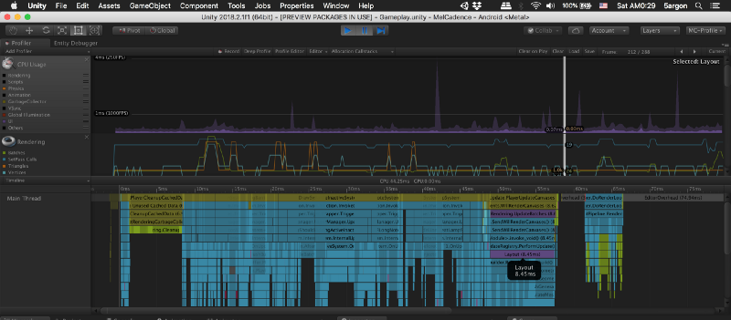 ค่า Layout Rebuild ของ UGUI