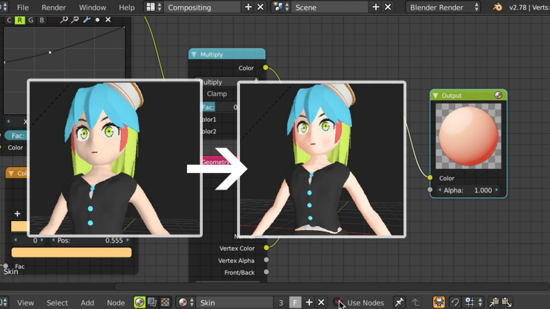 ทำสีผิวโมเดลการ์ตูนให้เหมือนคนมากขึ้นอย่างง่ายๆ ไม่ถึง 10 นาที