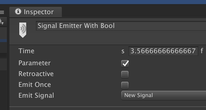 How to make a custom signal receiver with emitter parameter