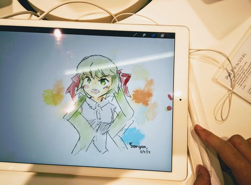 รีวิว iPad Pro สำหรับทำงานวาดภาพ